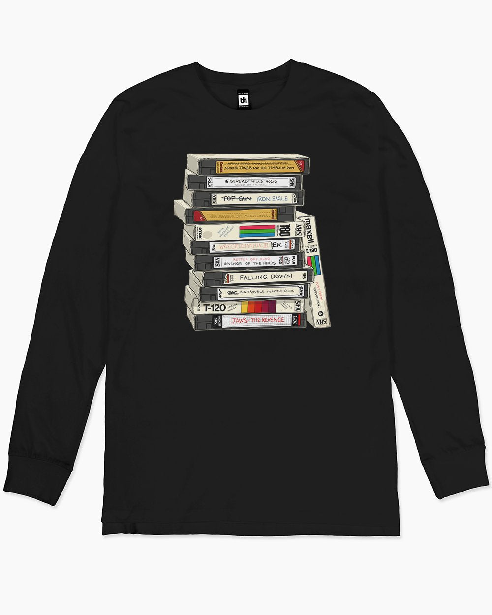 VHS Tapes Long Sleeve