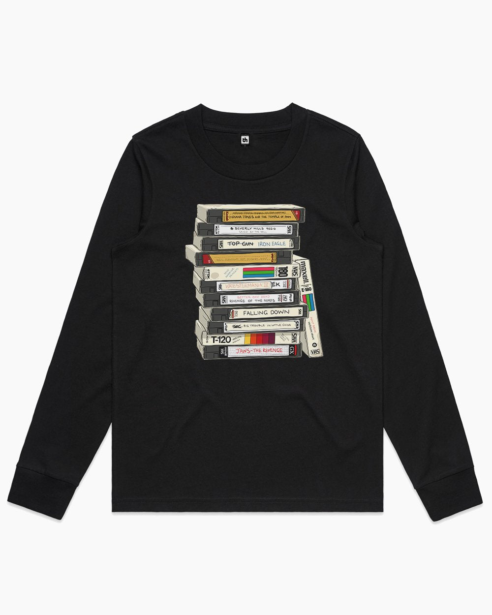 VHS Tapes Long Sleeve