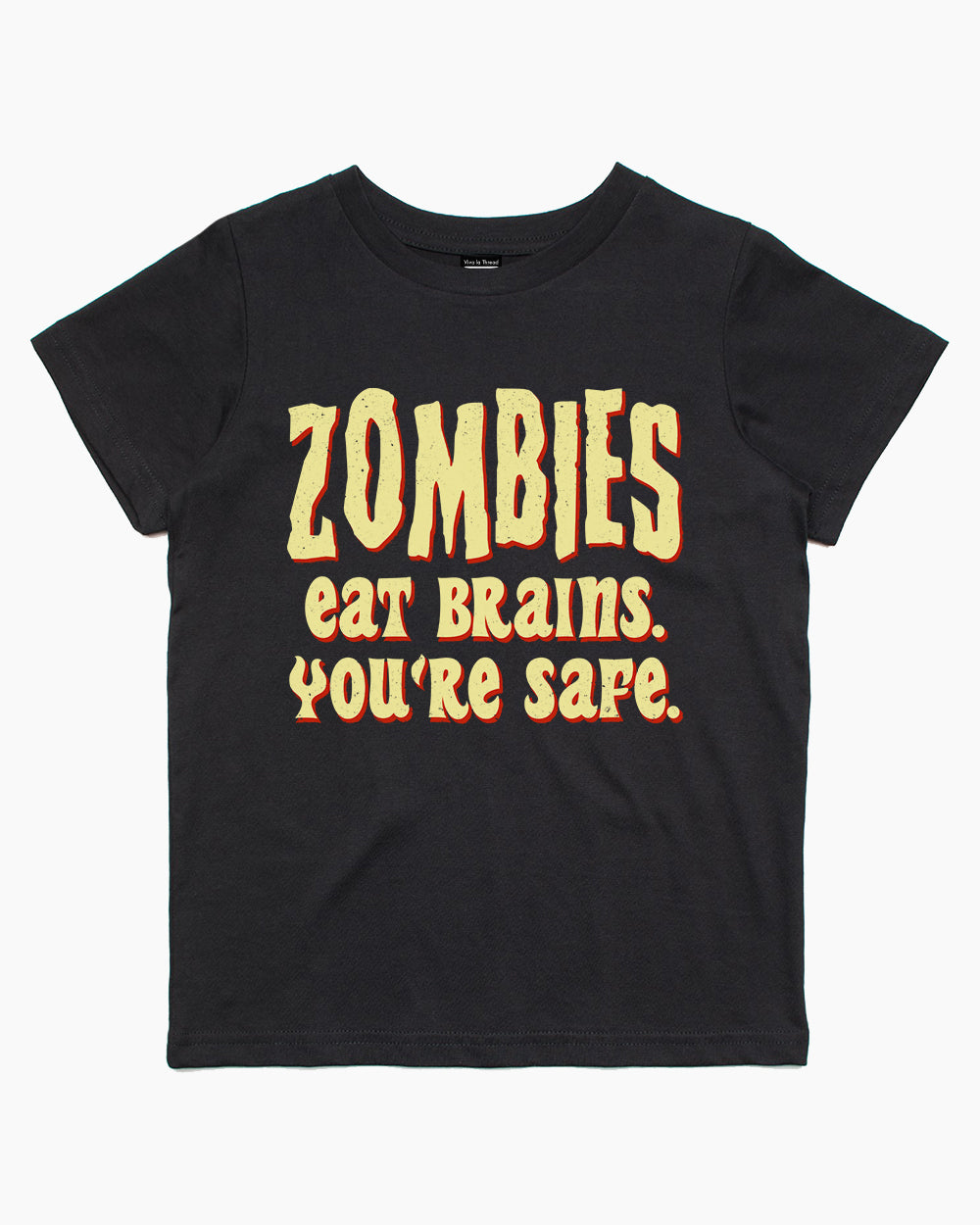 Zombies Eat Brains Kids T-Shirt