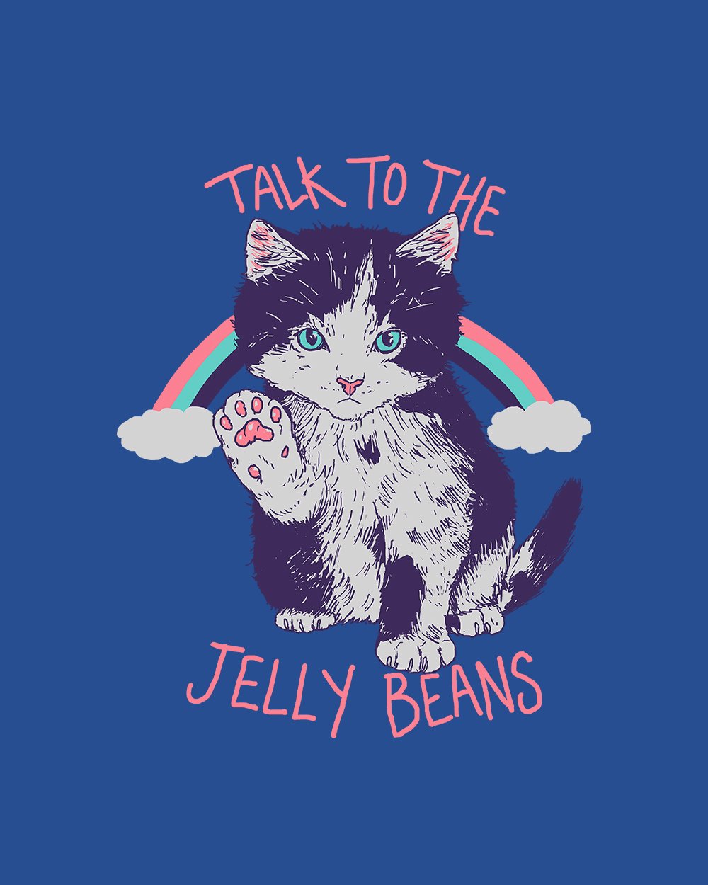 Talk to the Jelly Beans Kids T-Shirt