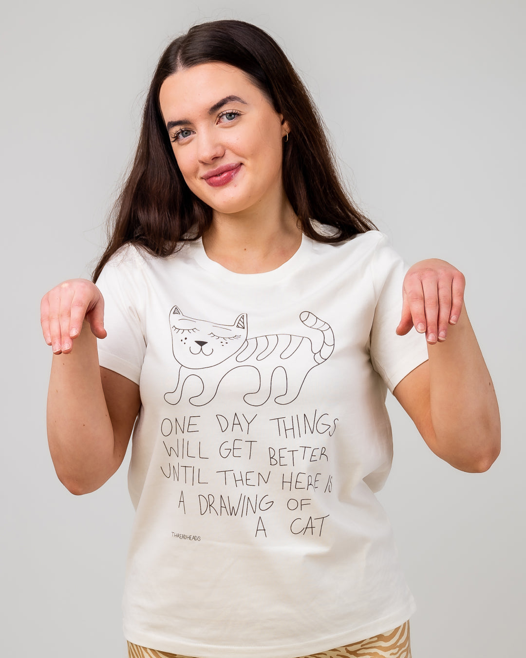 Drawing Of A Cat T-Shirt