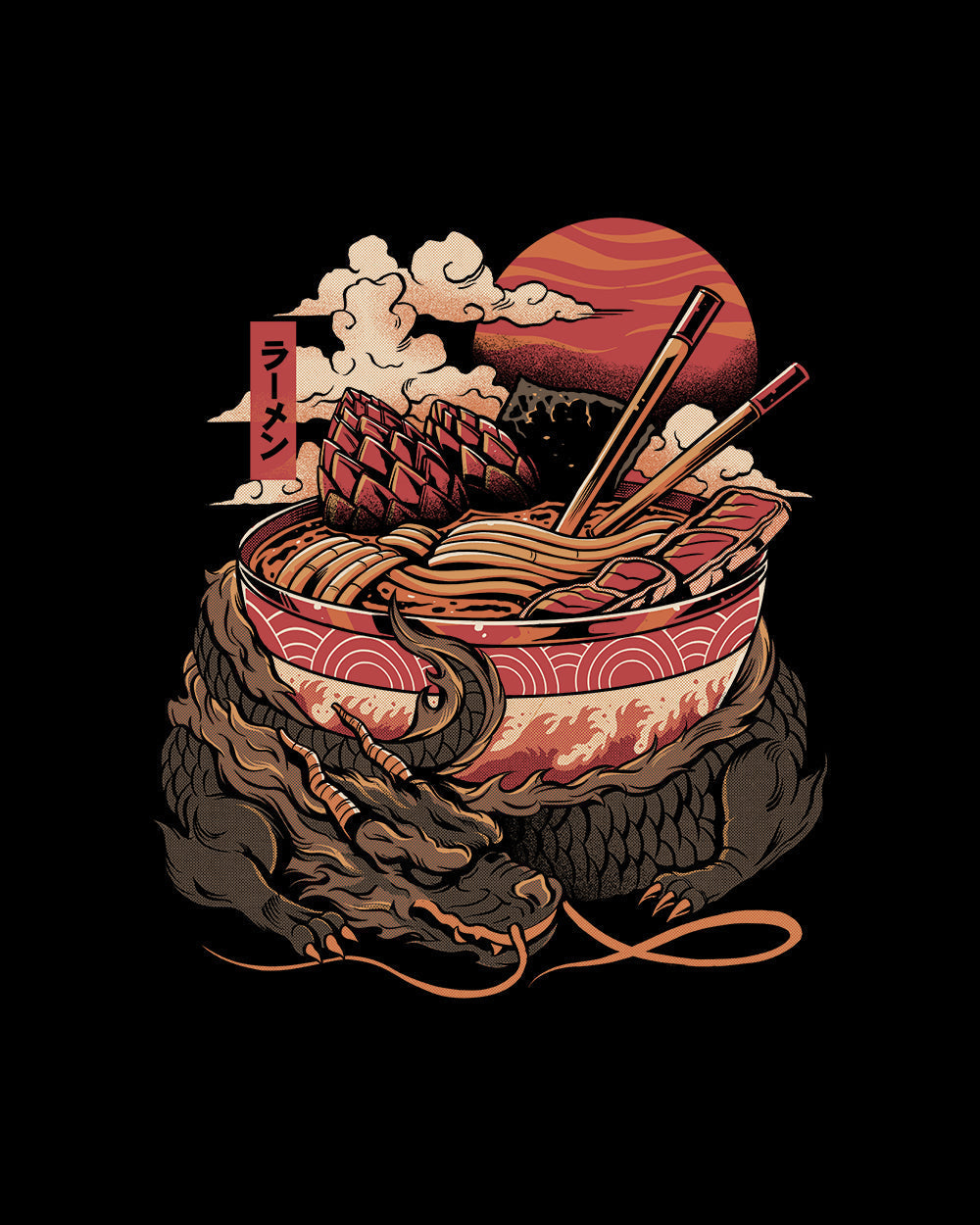 Dragon's Ramen Kids T-Shirt