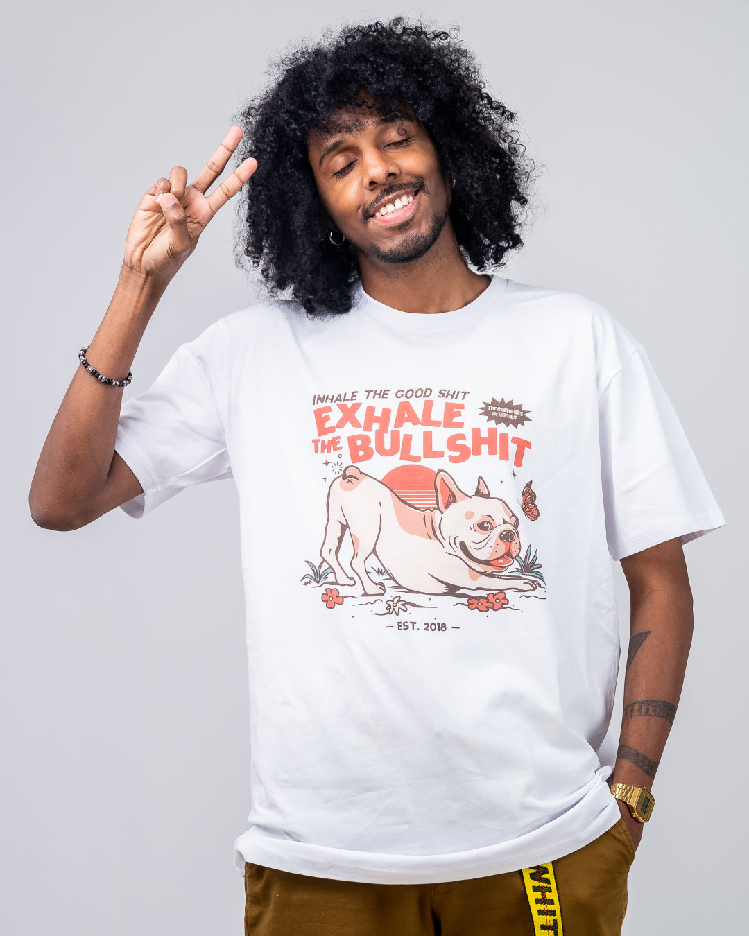 Exhale The Bullshit T-Shirt