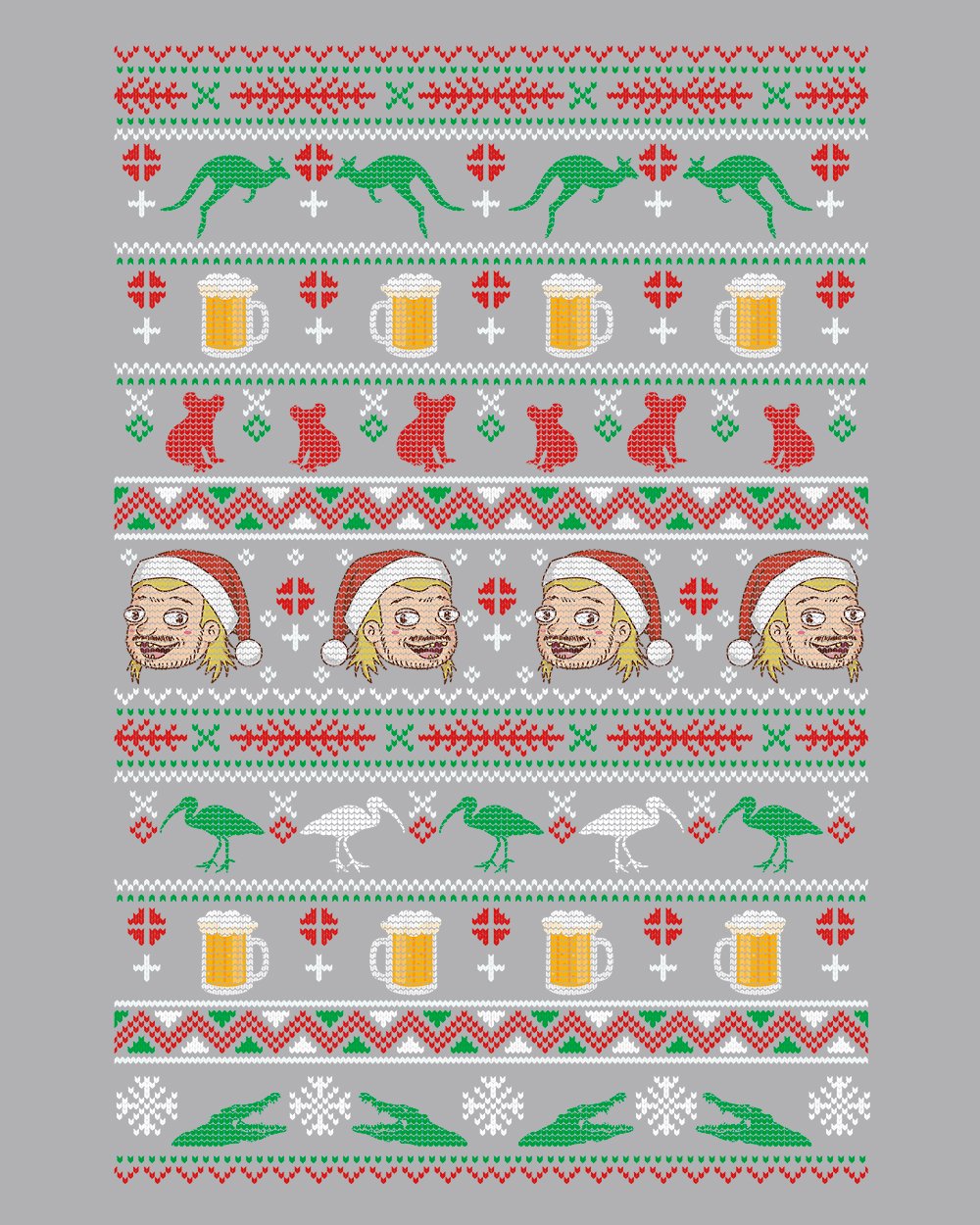 Aussie Ugly Sweater T-Shirt