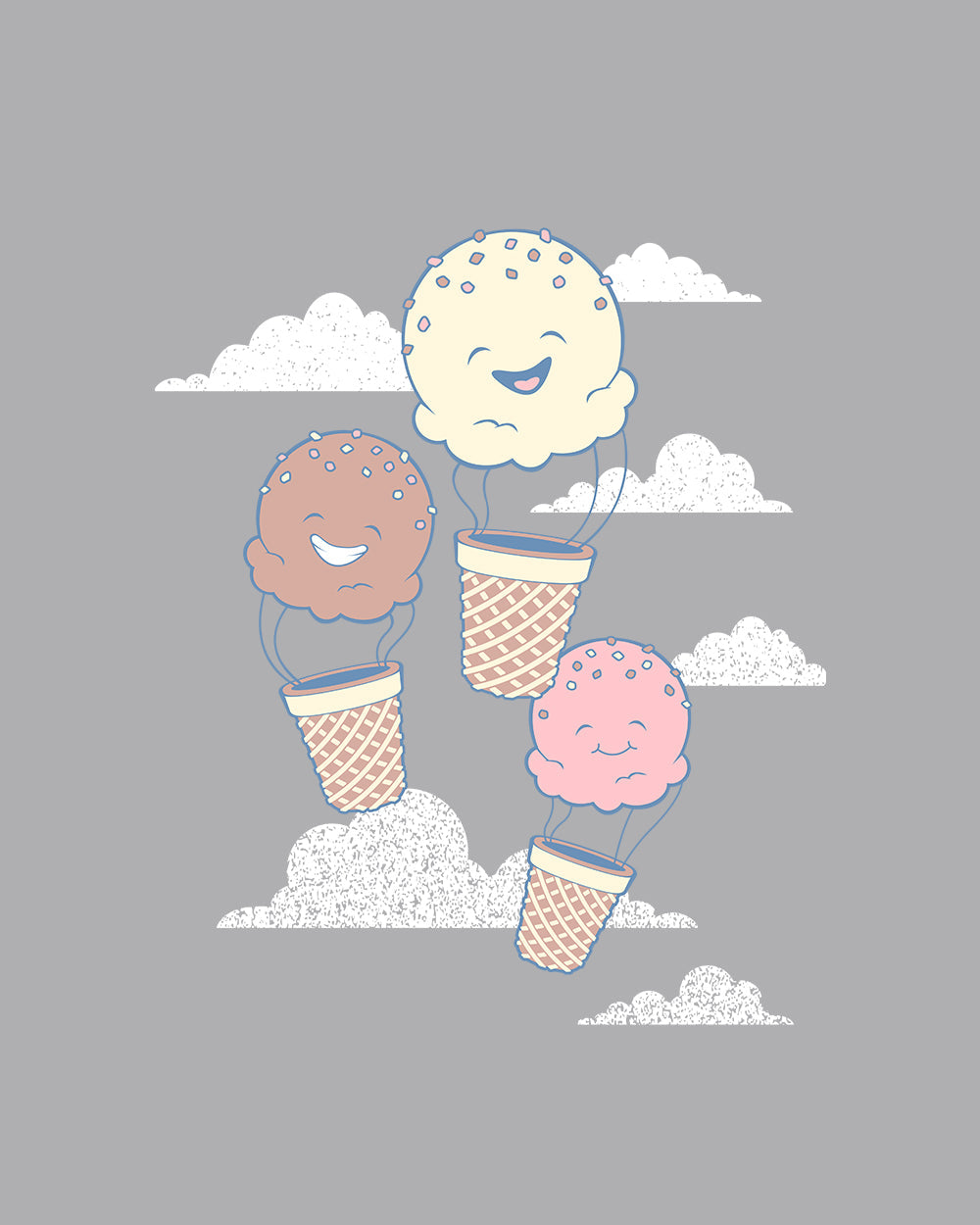 Floatin Scoops Kids T-Shirt