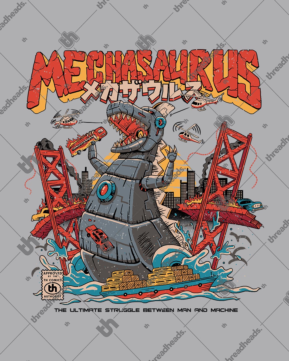 Mechasaurus Kids T-Shirt