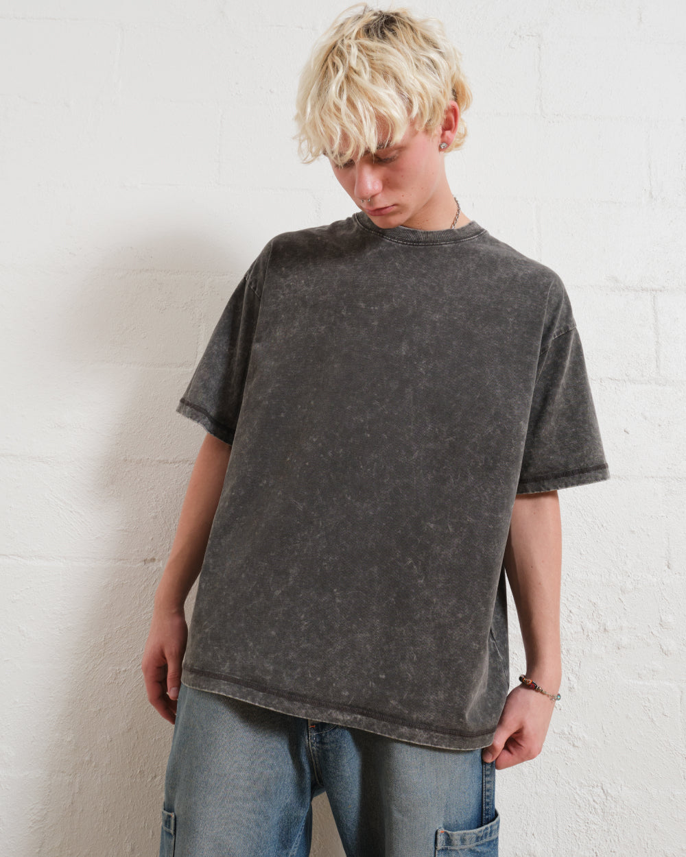 Wash Tee 2 Pack: Grey Stone