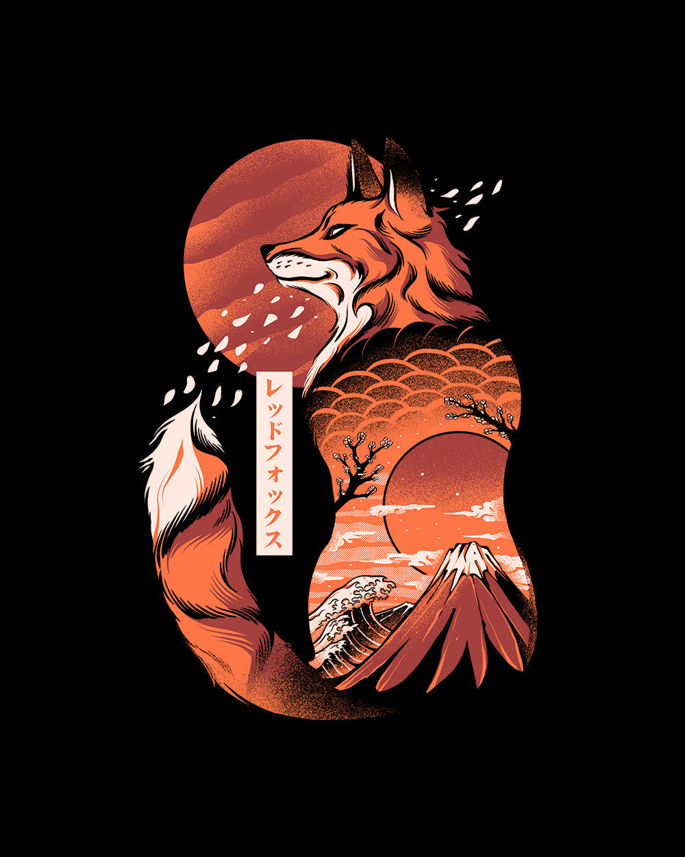 Japanese Fox T-Shirt