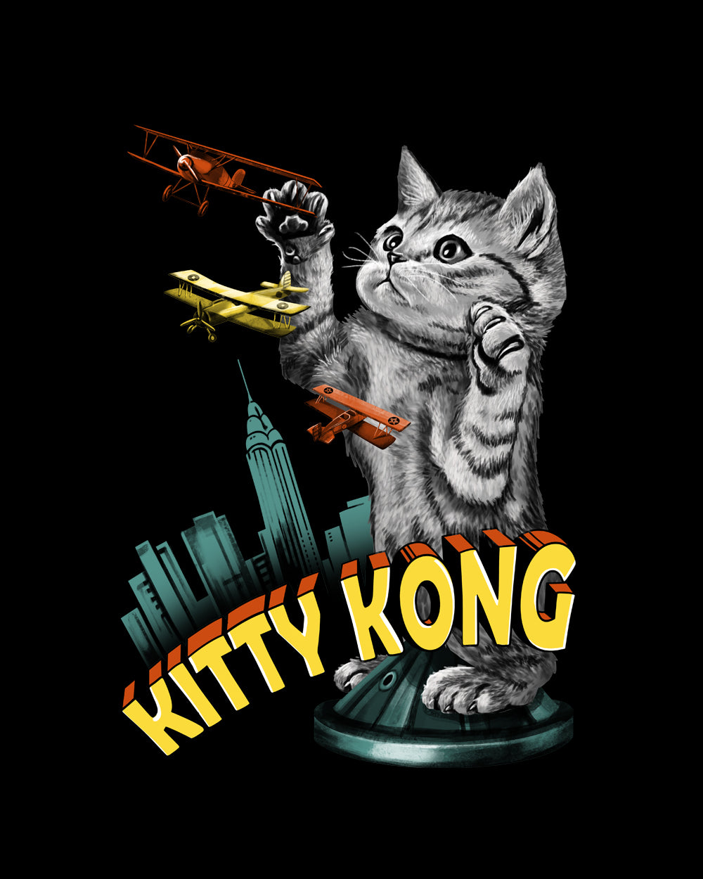 Kitty Kong Kids T-Shirt