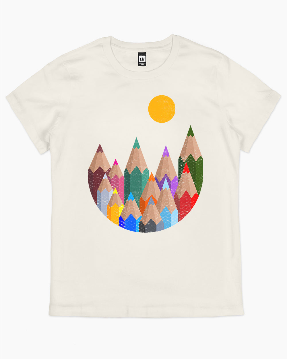 12 Colour Mountains T-Shirt