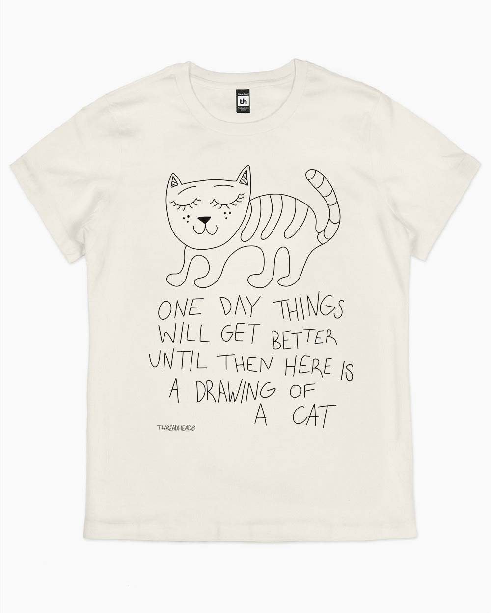 Drawing Of A Cat T-Shirt