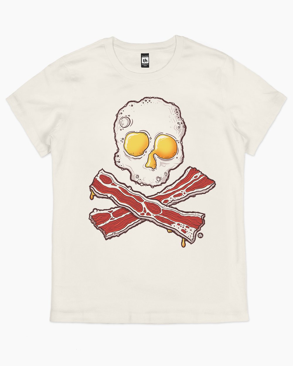 Bacon and Eggs Jolly Roger T-Shirt