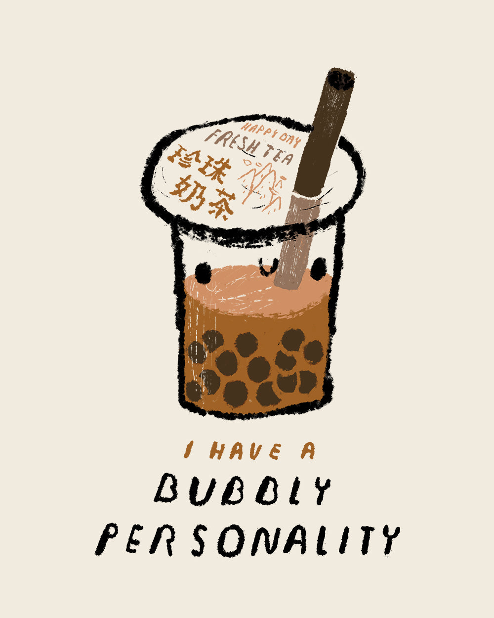 Bubbly Personality T-Shirt