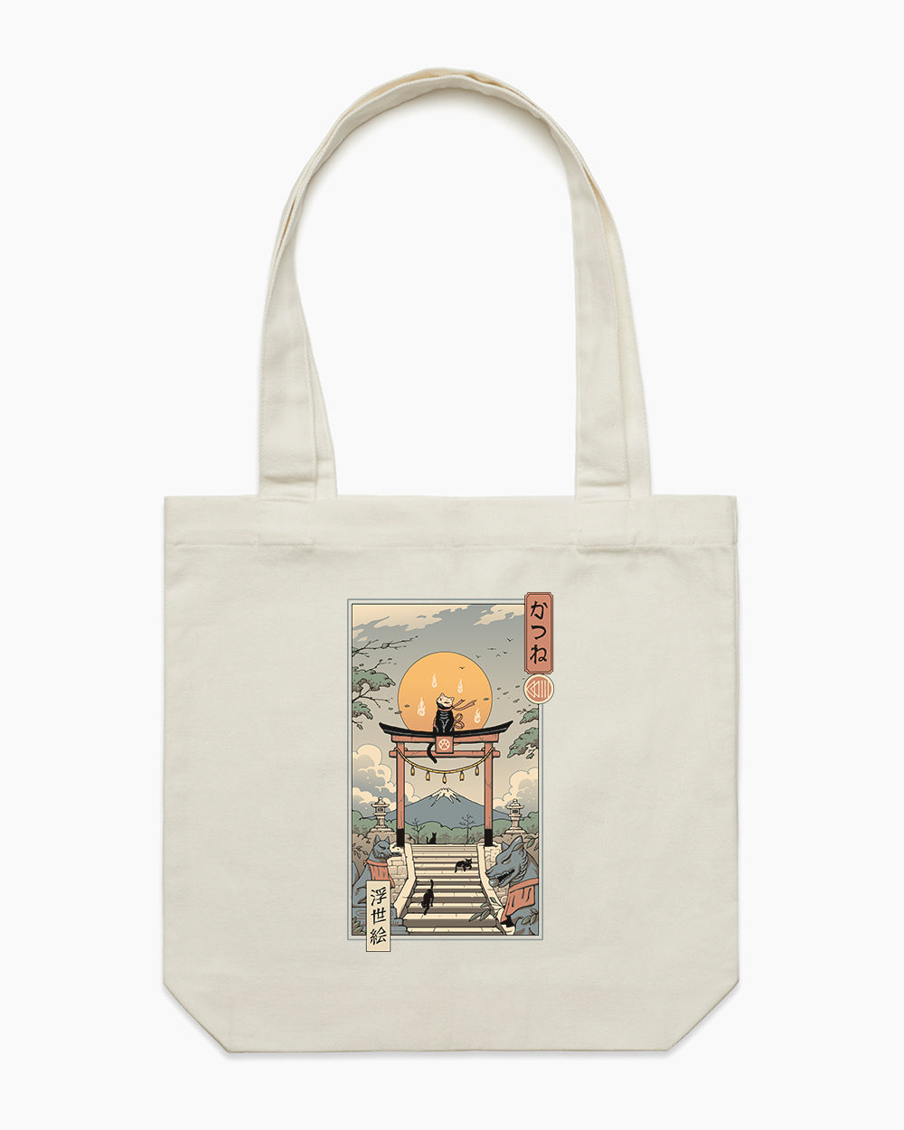 Catsune Inari Tote Bag