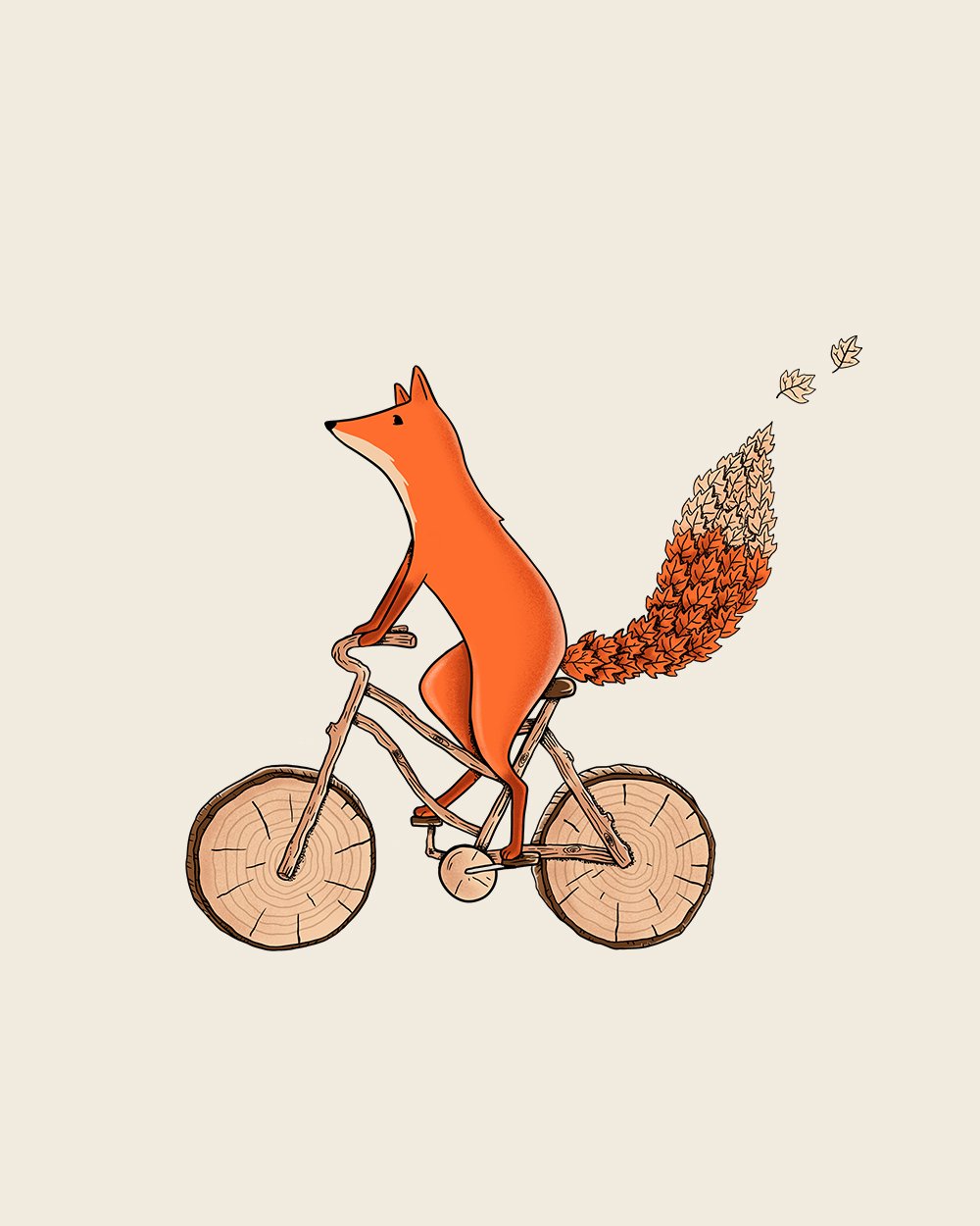 Fox Bicycle T-Shirt