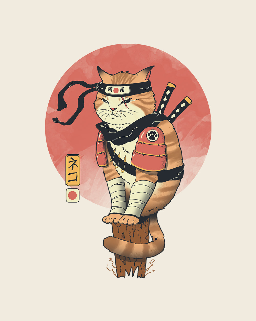 Shinobi Cat T-Shirt