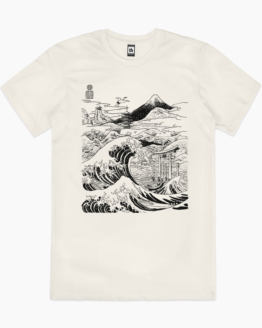 The Great Wave on Mount Fujiyama T-Shirt