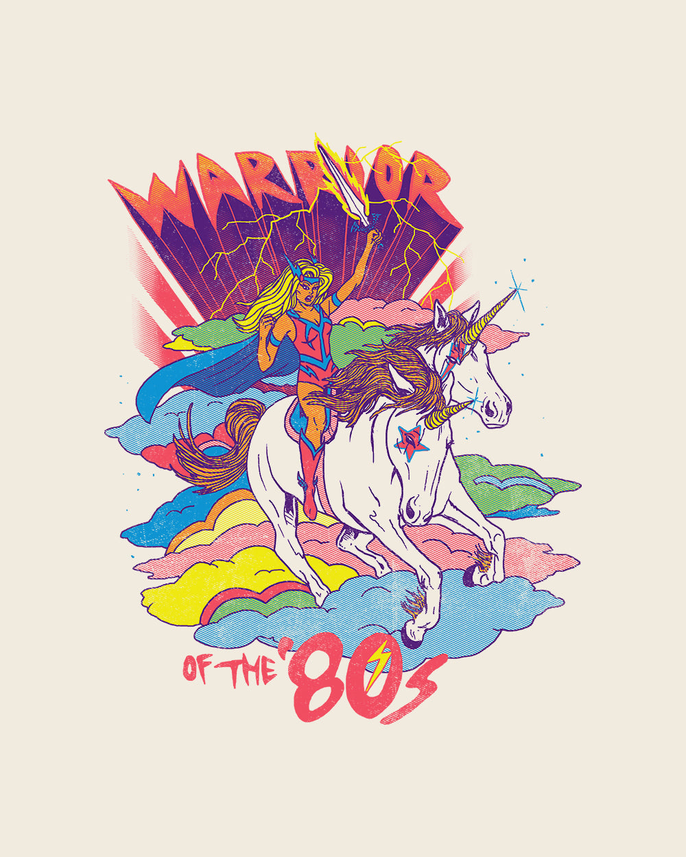 Warrior of the 80s T-Shirt