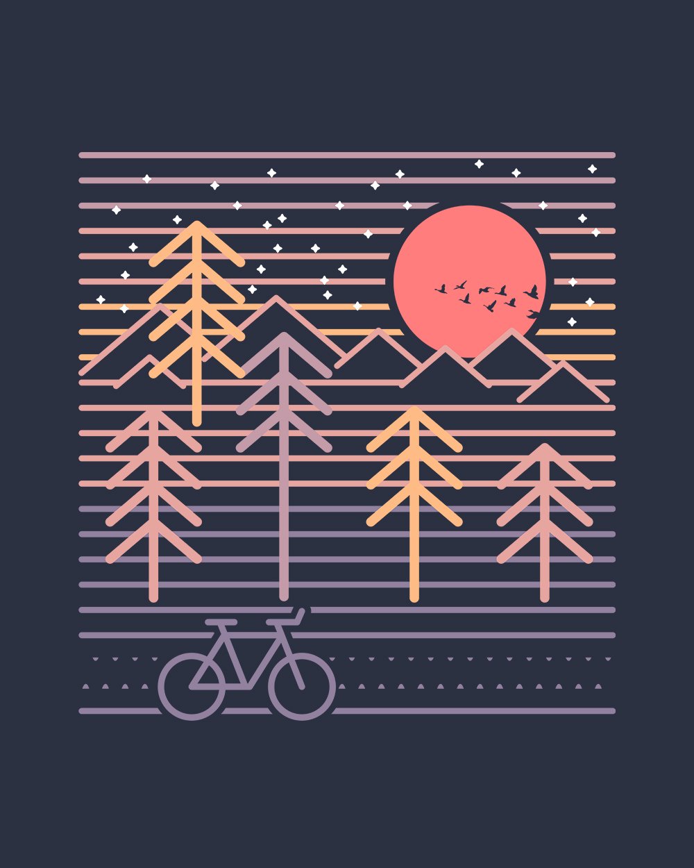 Bike Scene T-Shirt