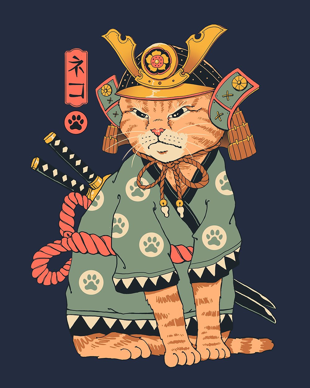 Neko Samurai Tank