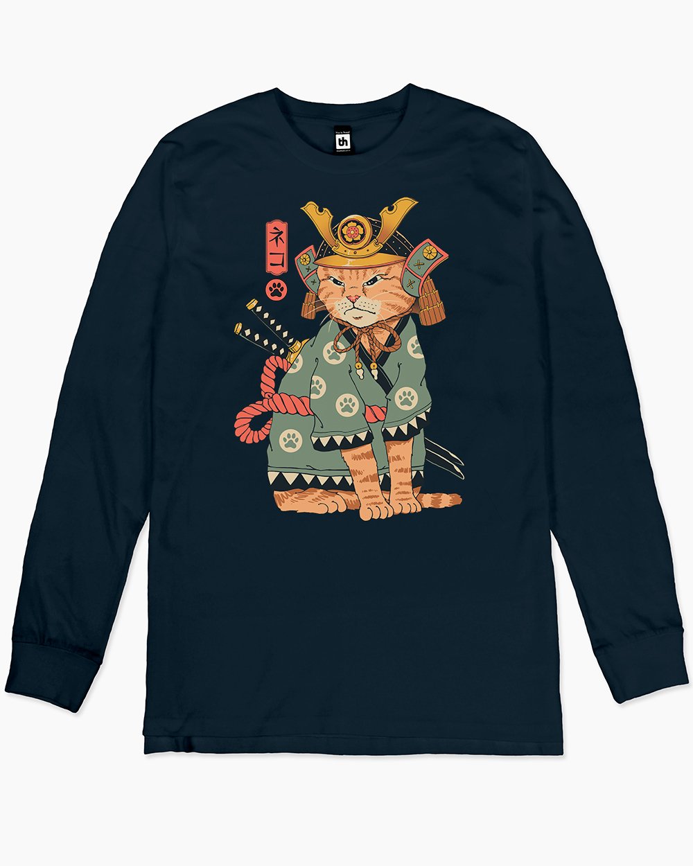 Neko Samurai Long Sleeve