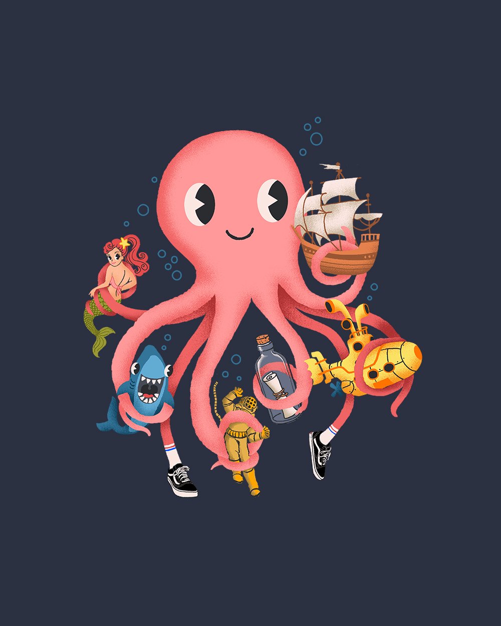 Octohug Kids T-Shirt