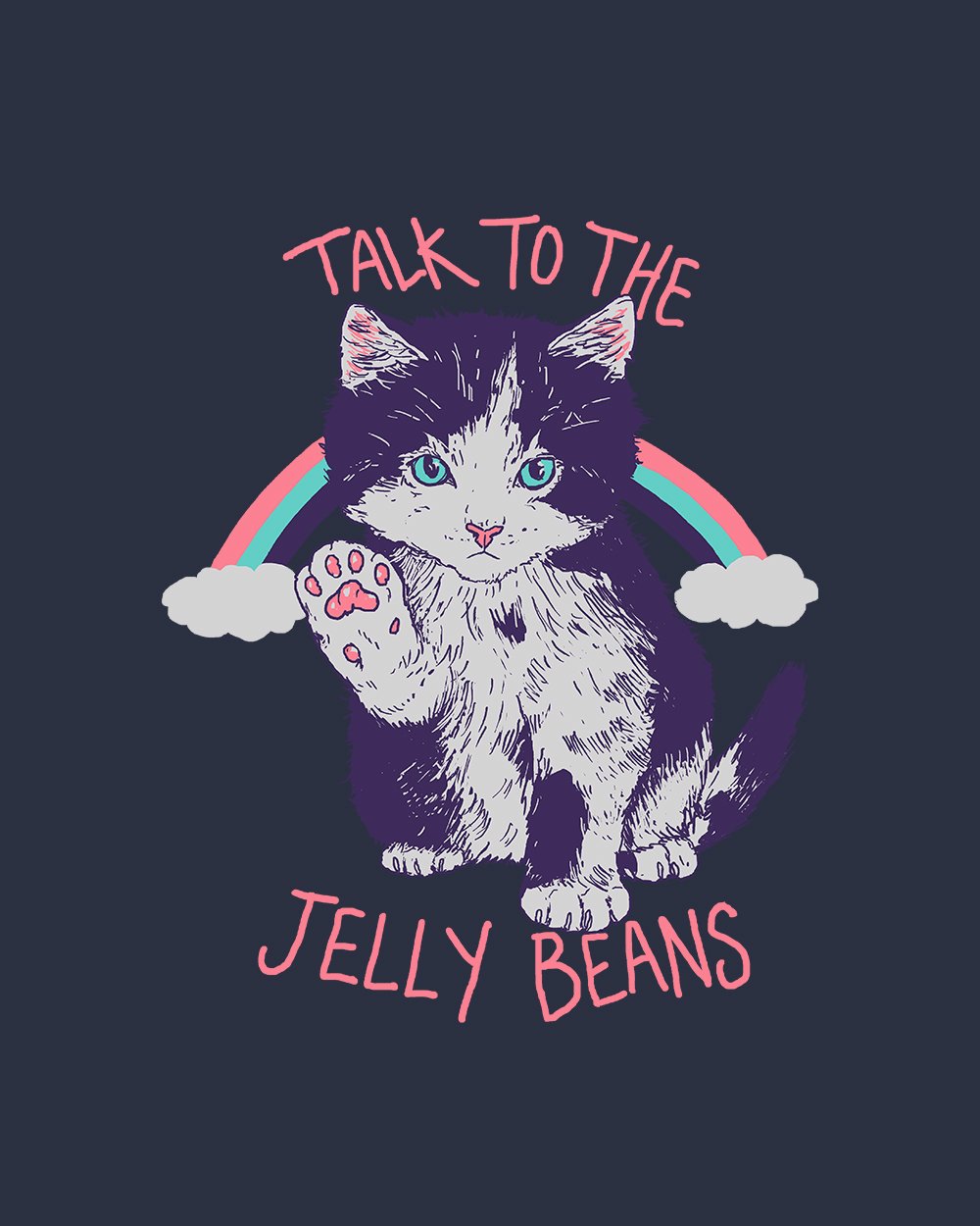 Talk to the Jelly Beans Kids T-Shirt