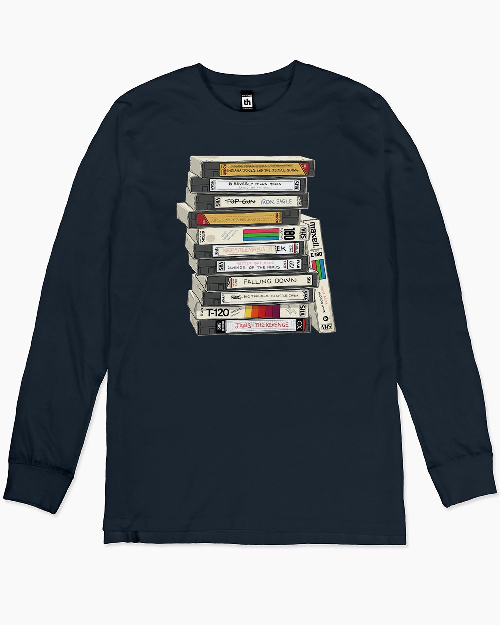 VHS Tapes Long Sleeve