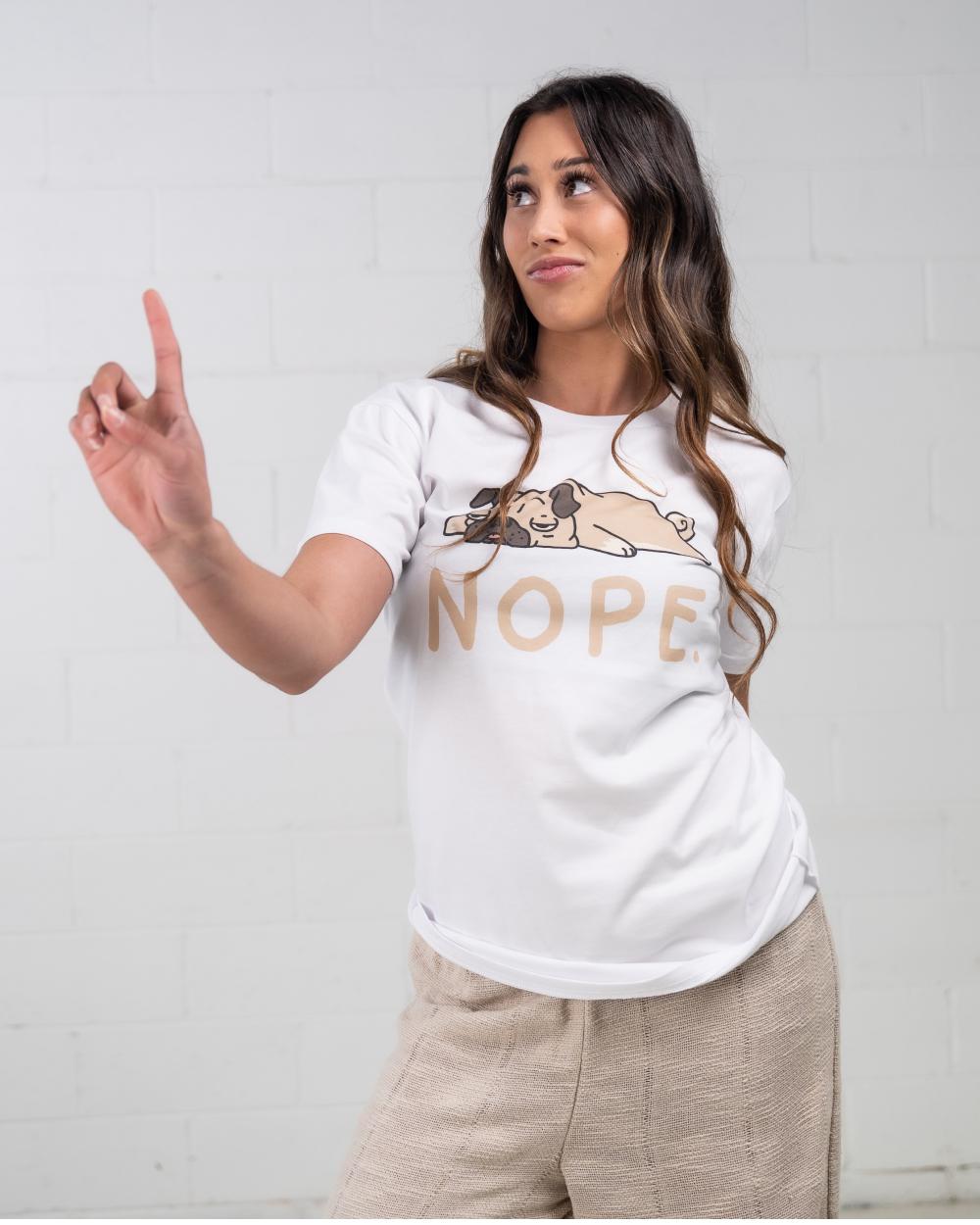 Nope Pug T-Shirt