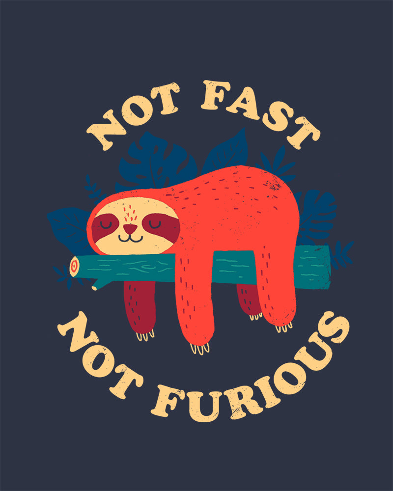 Not Fast Not Furious Kids T-Shirt