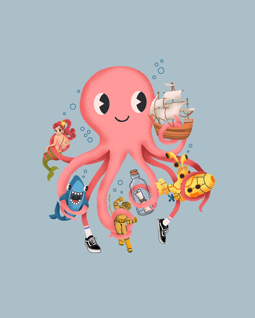 Octohug Kids T-Shirt