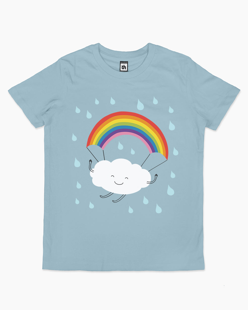 Rainbow Parachute Kids T-Shirt