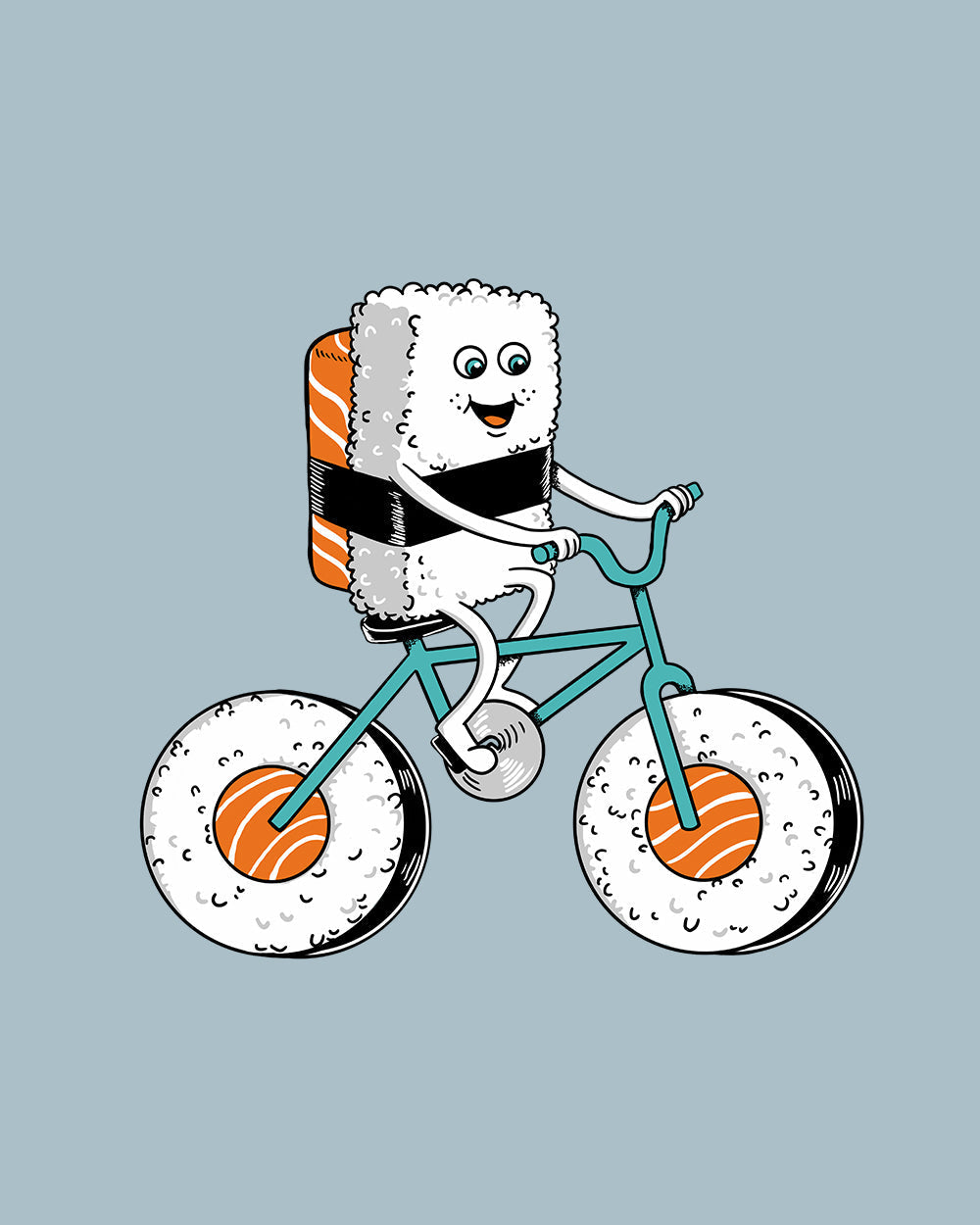 Sushi Bicycle Kids T-Shirt