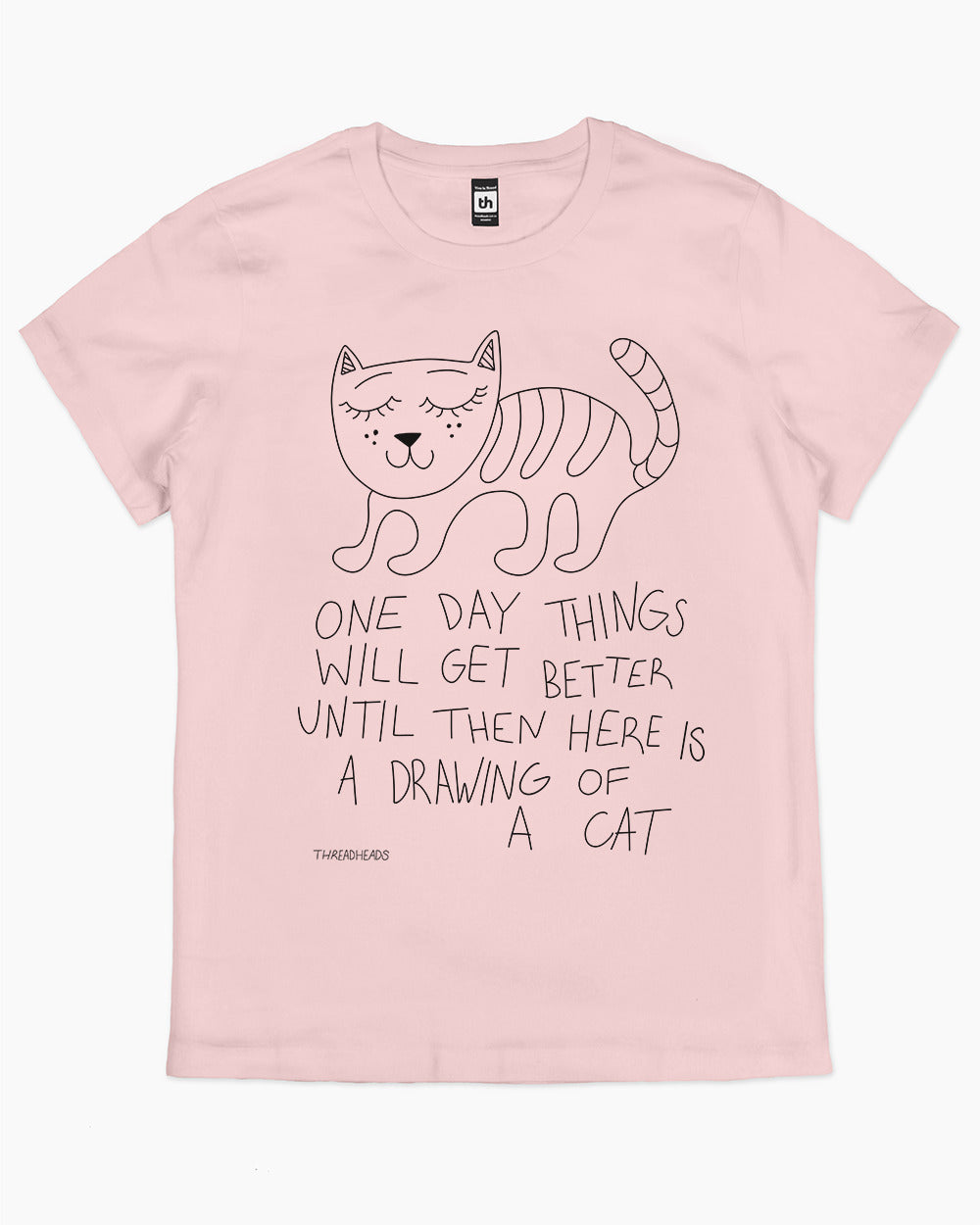 Drawing Of A Cat T-Shirt