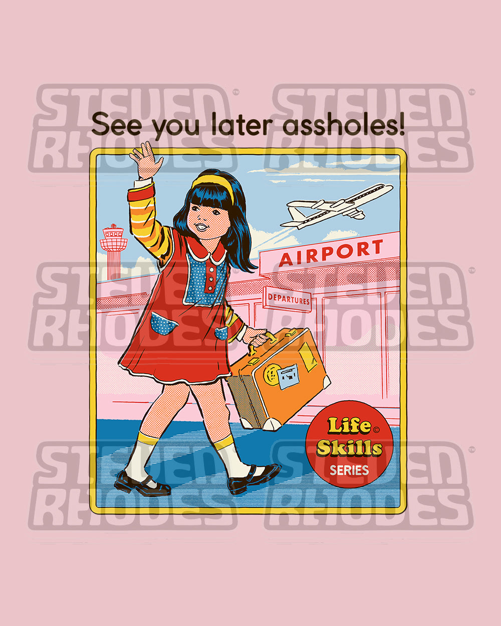 See You Later Assholes Crop Tee