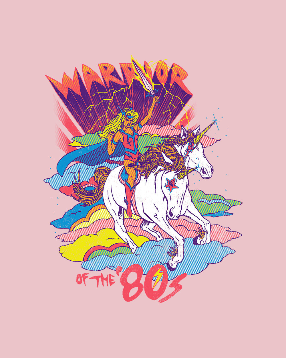 Warrior of the 80s T-Shirt