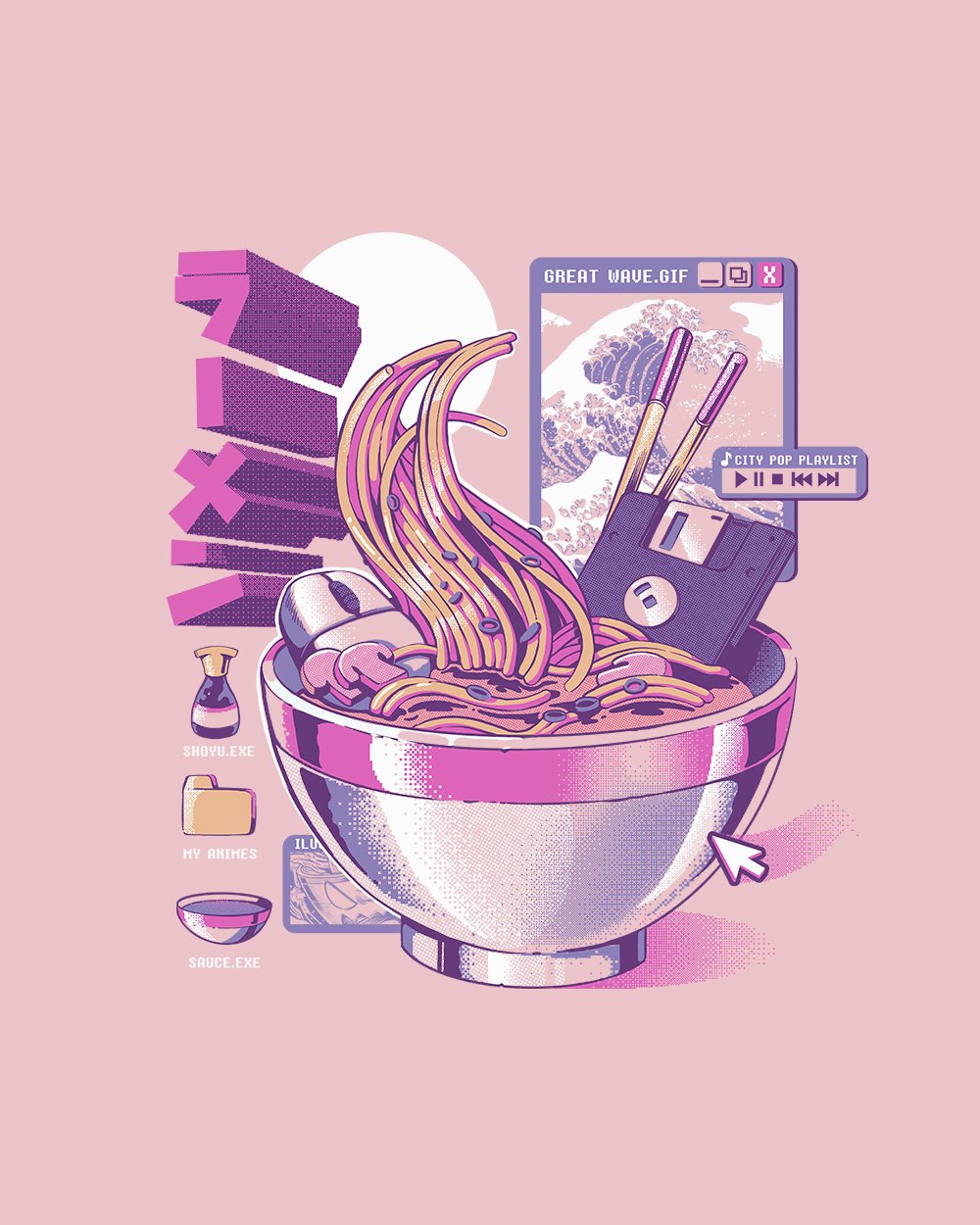 Web Ramen T-Shirt