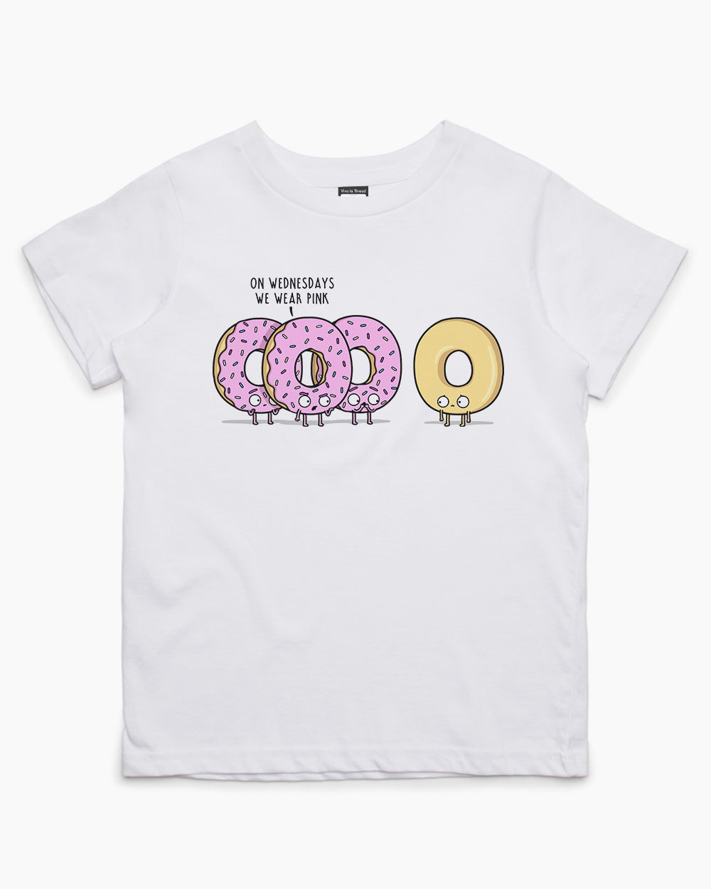 Pink Wednesday Kids T-Shirt