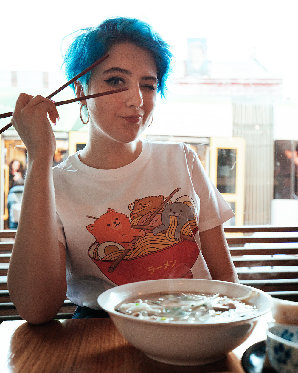 Ramen and Cats T-Shirt