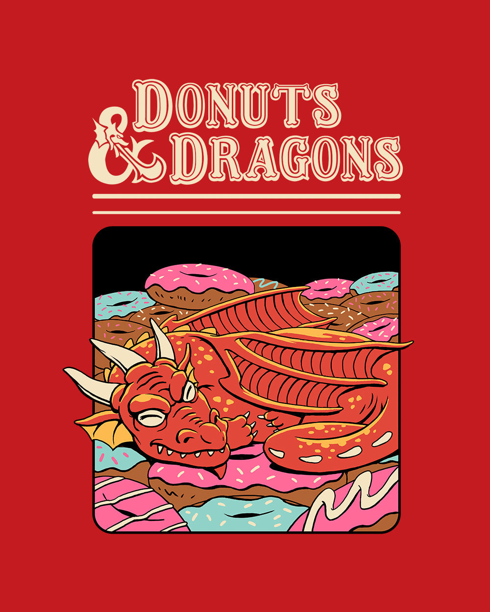 Donuts and Dragons T-Shirt