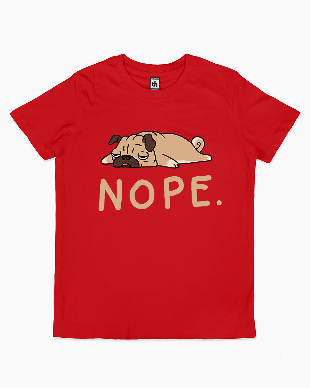 Nope Pug Kids T-Shirt