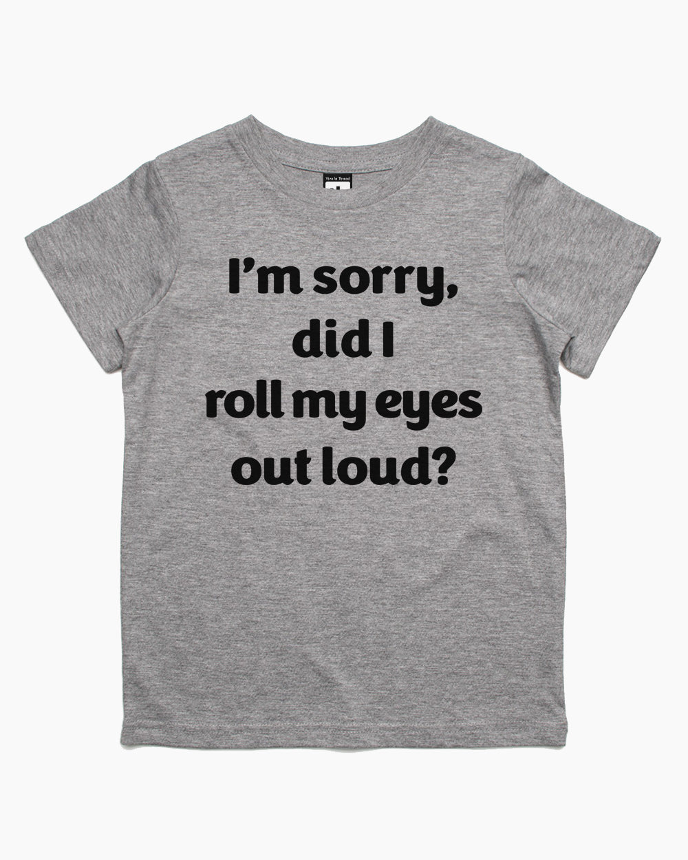 Roll My Eyes Kids T-Shirt