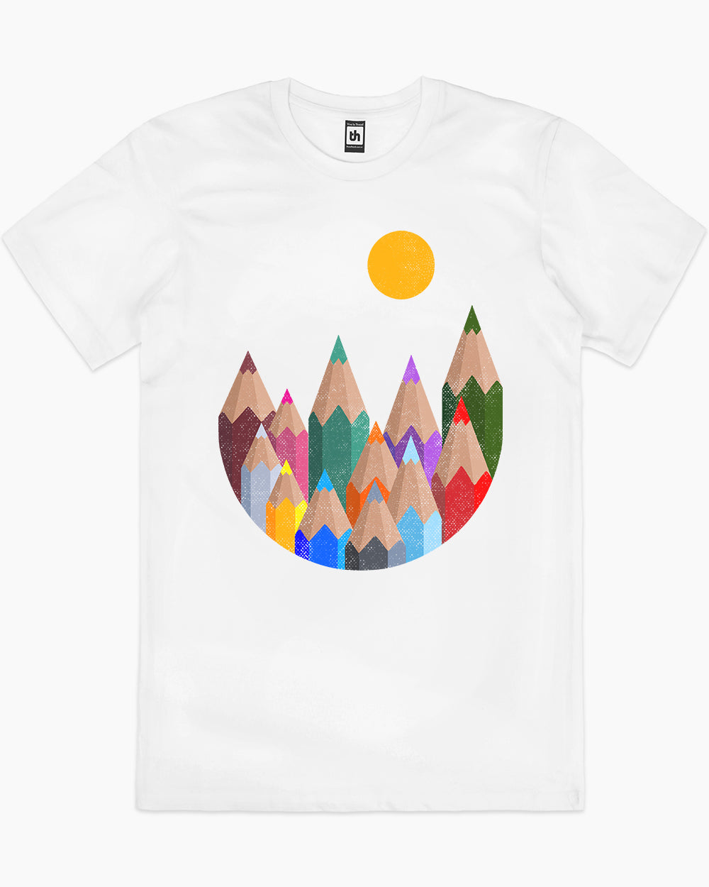 12 Colour Mountains T-Shirt