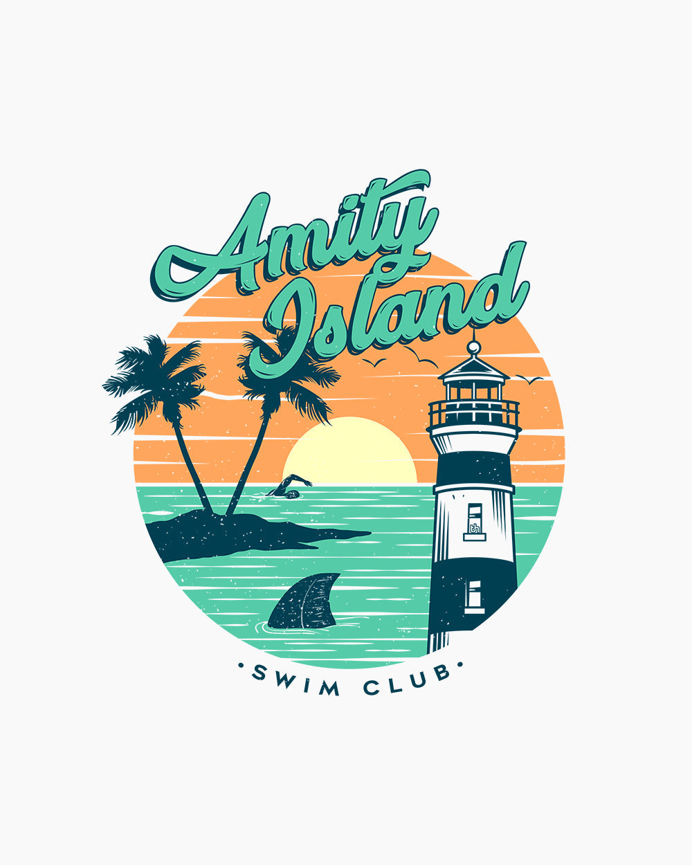 Amity Island Swim Club T-Shirt