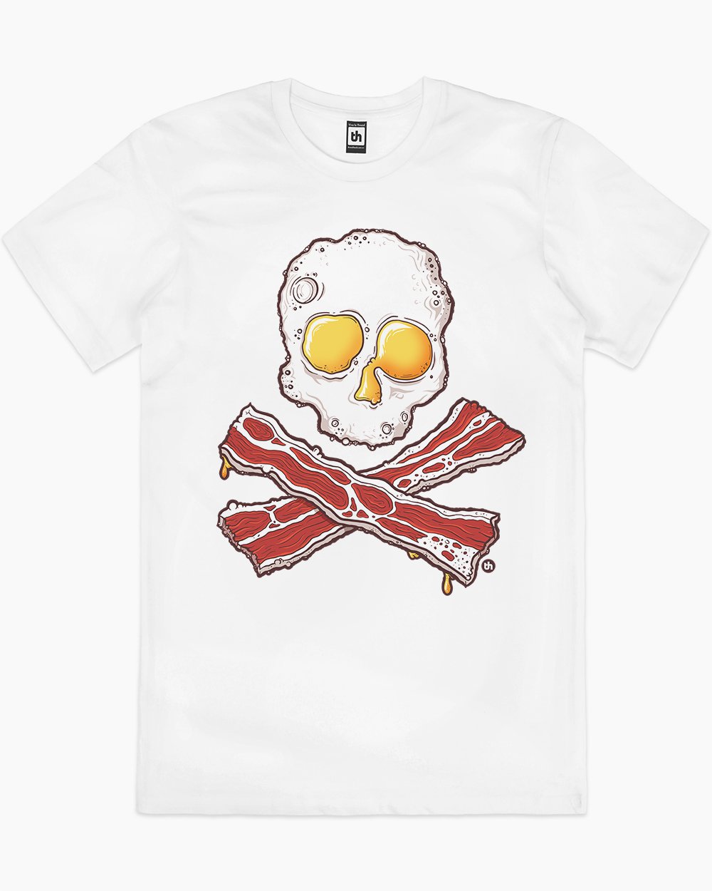 Bacon and Eggs Jolly Roger T-Shirt