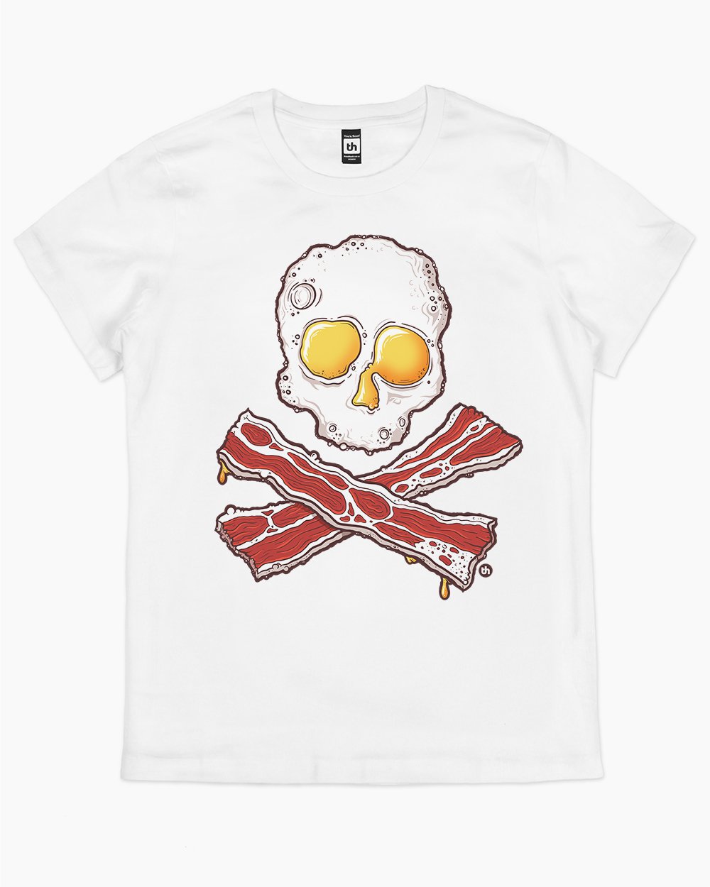 Bacon and Eggs Jolly Roger T-Shirt