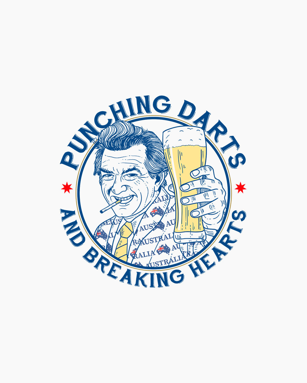 Punching Darts, Breaking Hearts T-Shirt