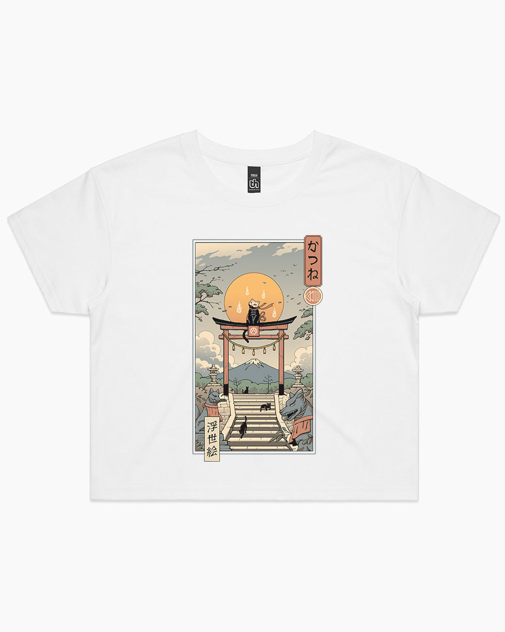 Catsune Inari Crop Tee