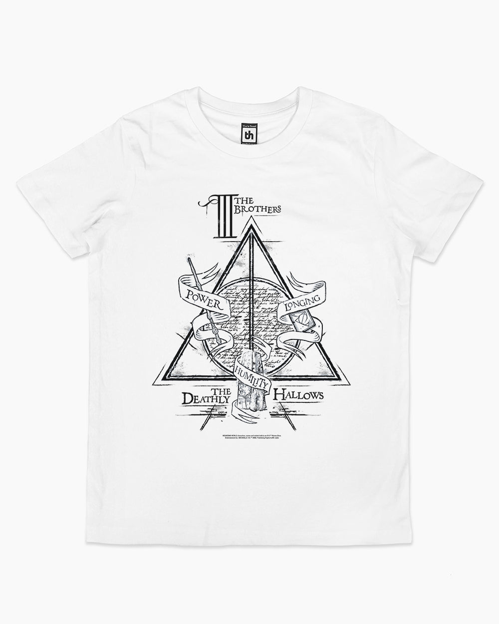 Deathly Hallows Logo Alt Kids T-Shirt