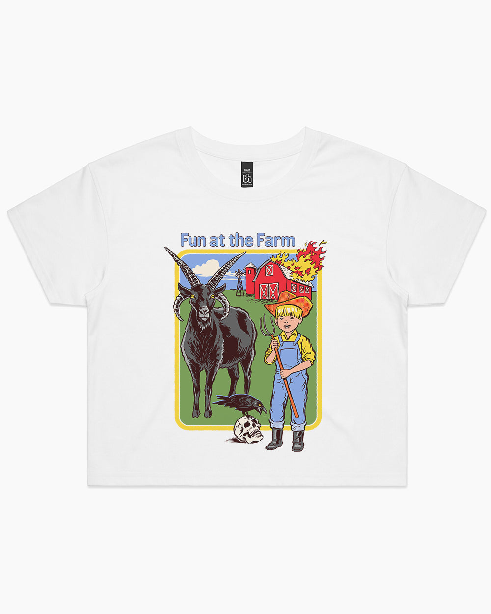 Fun at the Farm Crop Tee